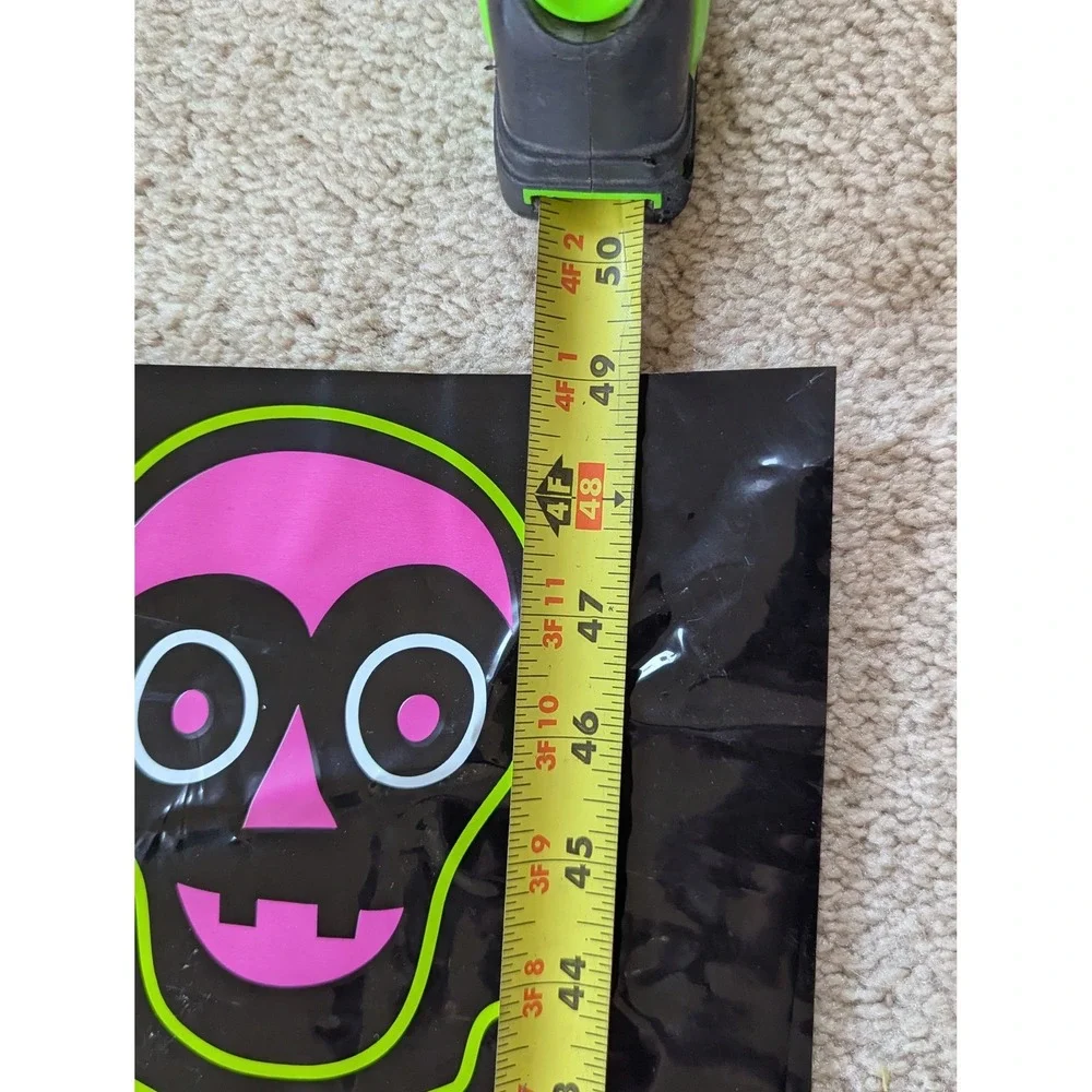 Halloween Game Set Floor Mat Spinner Jointed Banner Neon Spooky